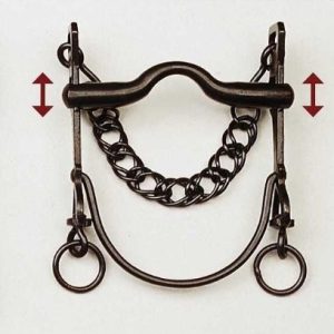 BOCADO EMBOCADURA MOVIBLE BARRA CURVA CADENILLA