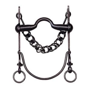 Bocado vaquero pavonado barracurva Embocadura Asa Caldera