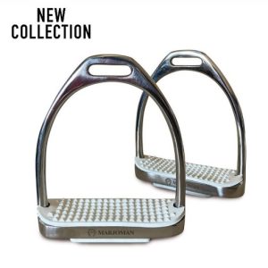 ESTRIBO INOX. CON TACO BLANCO