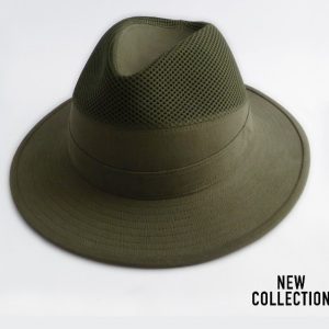 SOMBRERO CALADO DE LONA