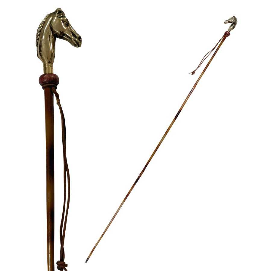 Fusta artesanal con caballo
