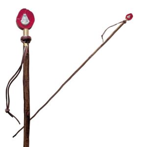 Fusta de bambú pomo con fornitura