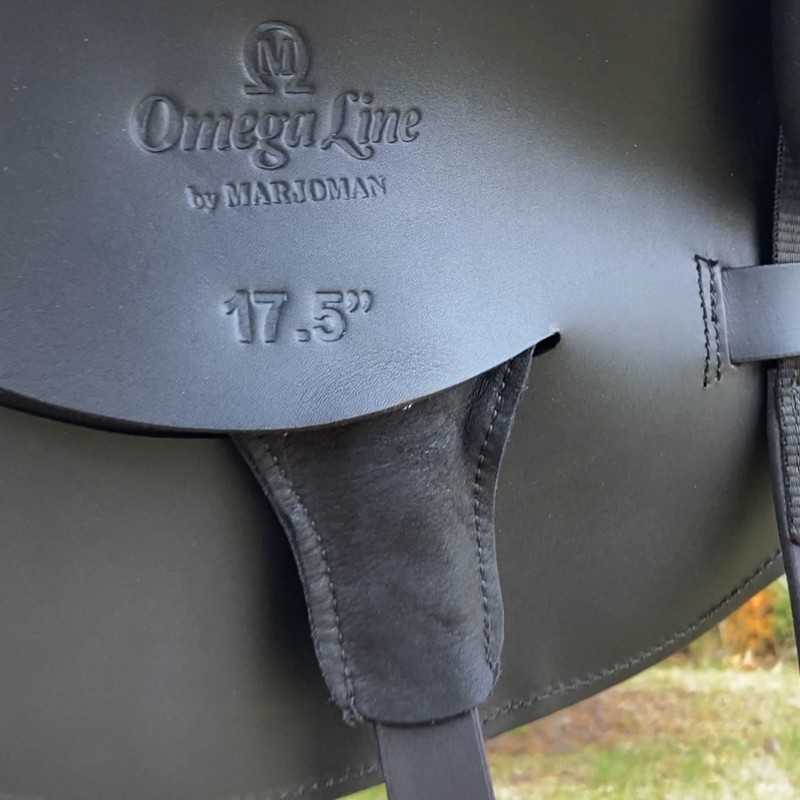 Silla de doma Omega Line monofaldón muslera con puentes intercambiables - Imagen 11