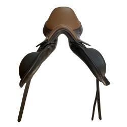 Silla de doma Omega Line monofaldón muslera con puentes intercambiables - Imagen 8
