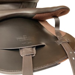 Silla de doma Omega Line monofaldón muslera con puentes intercambiables - Imagen 6